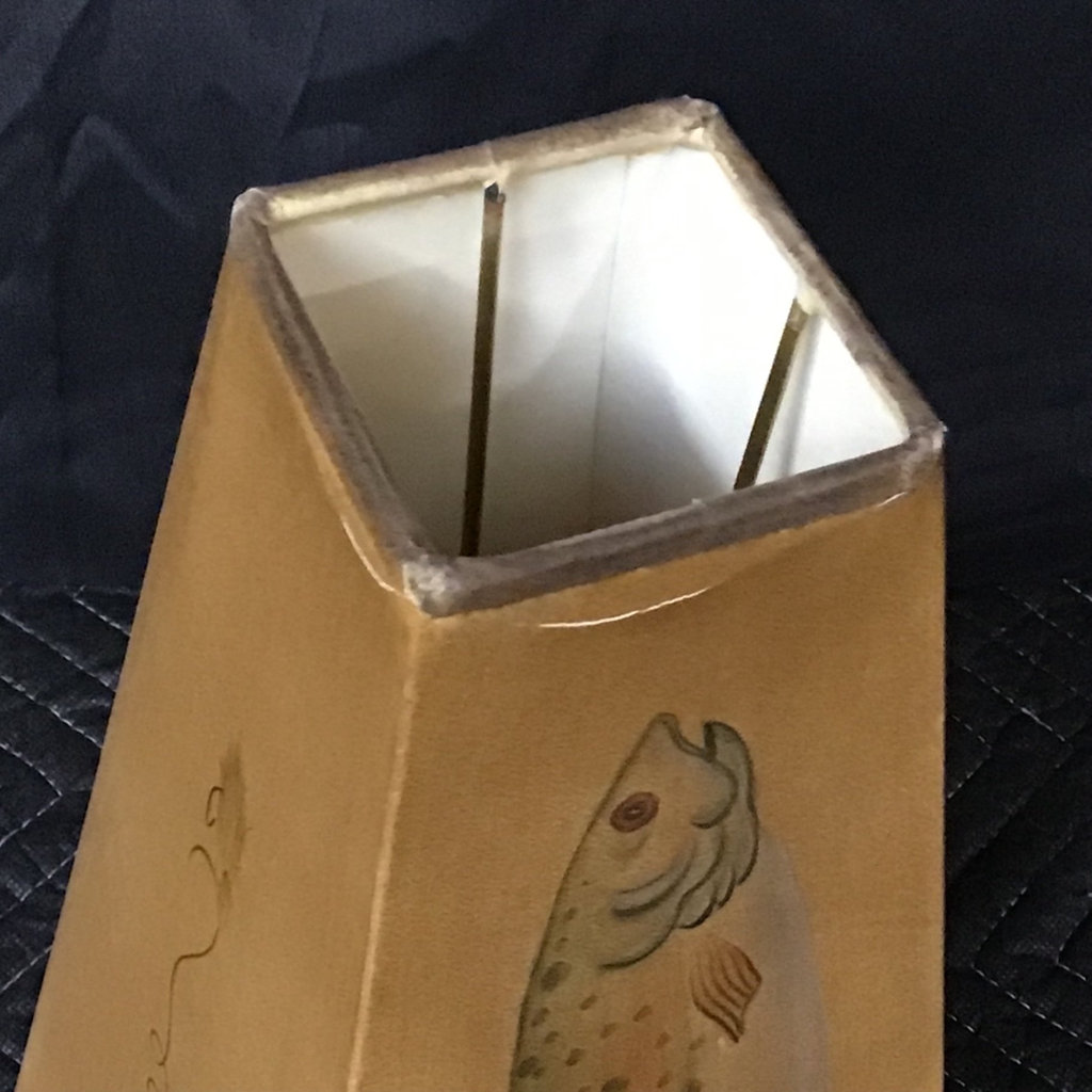 Floor Lamp w/ Fish Shade - image 9 of 12