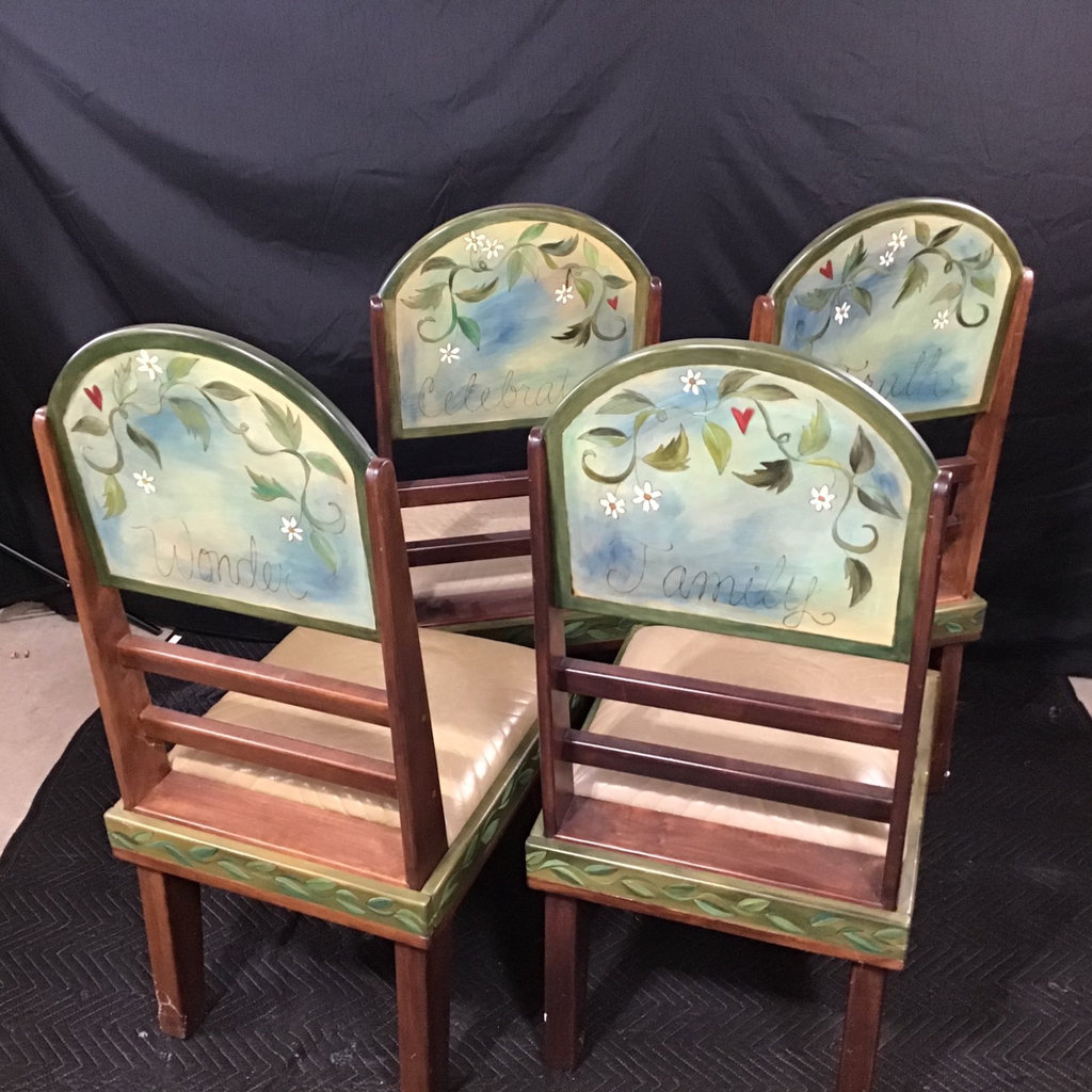 Sticks Handmade Dining Chairs / Stars - image 1 of 23