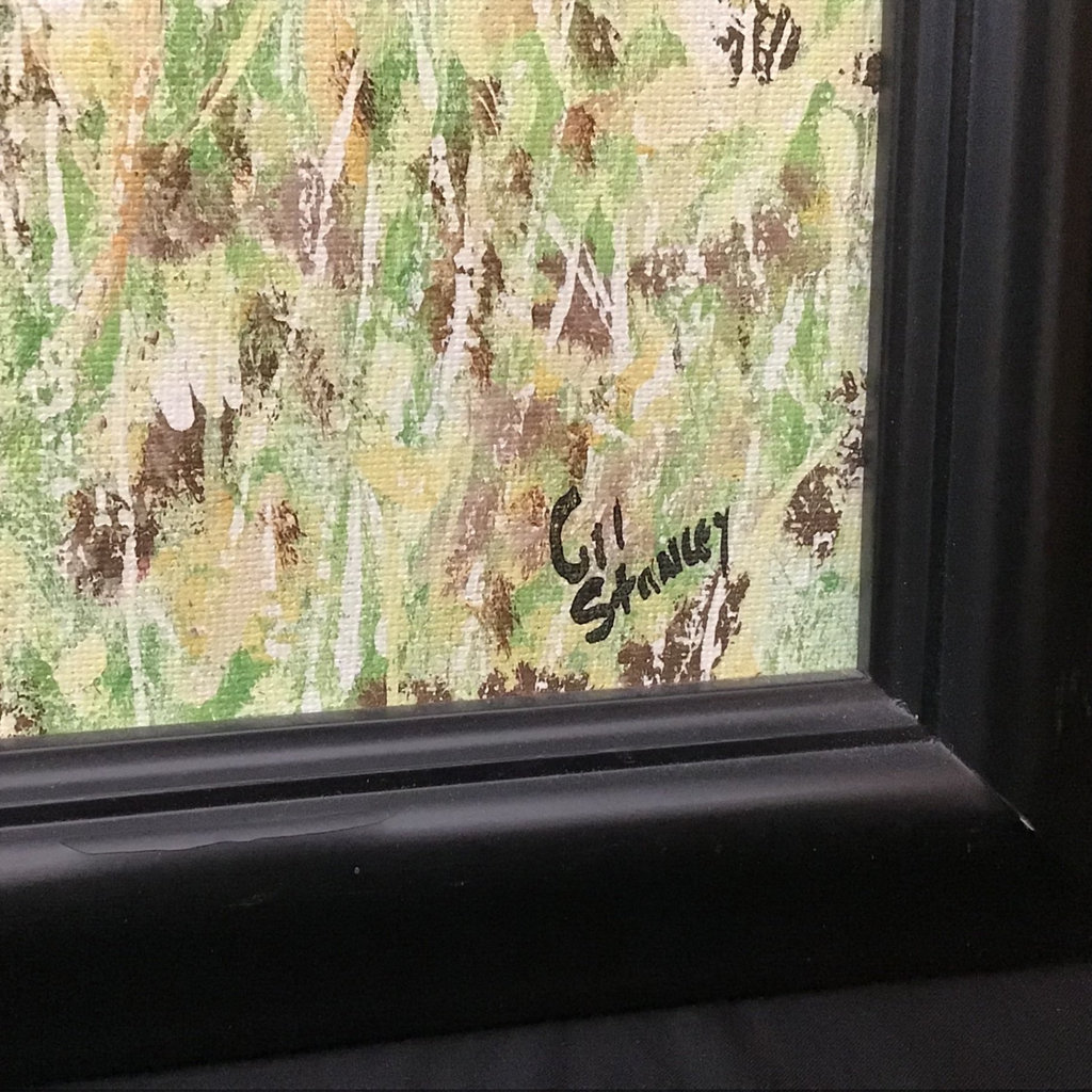 Stanley Framed Paint On Canvas - image 3 of 6