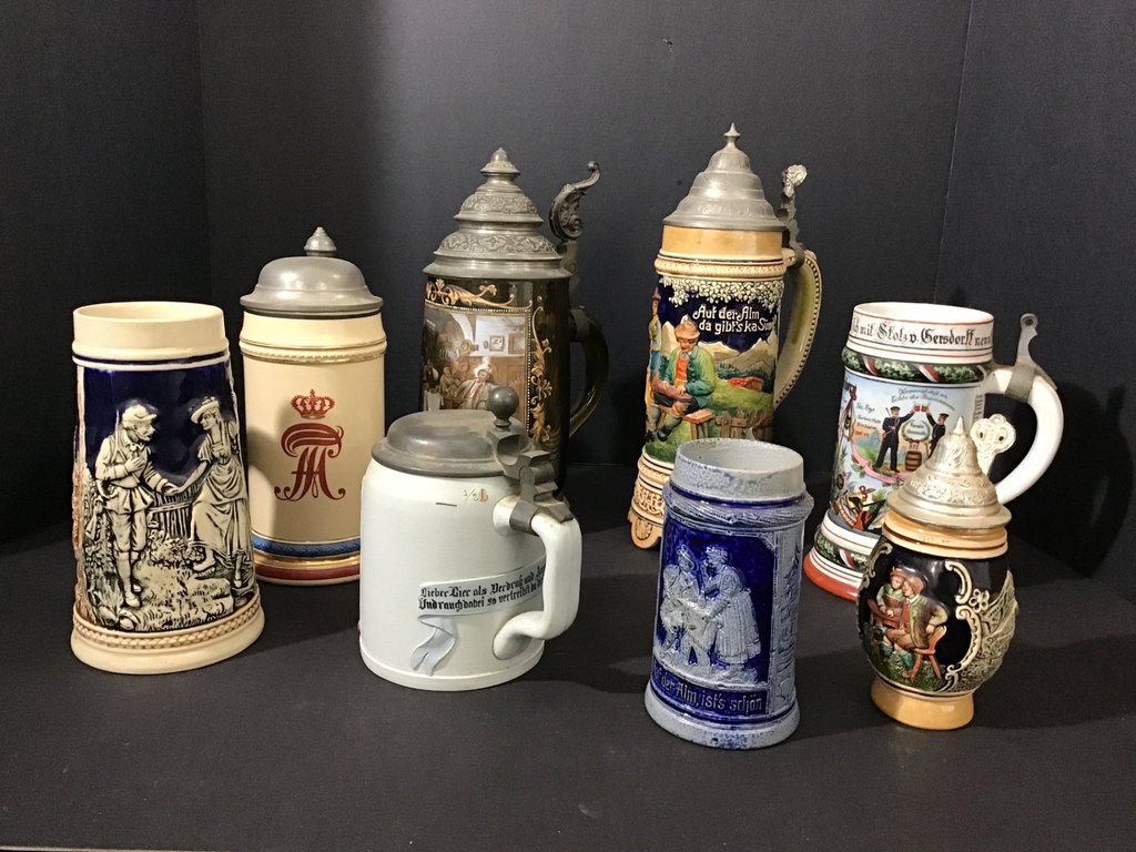 Vintage Beer Steins - image 1 of 16