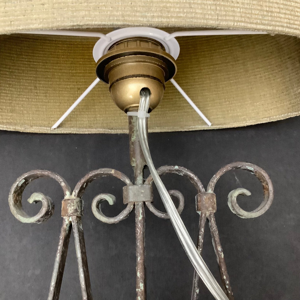 [beyt] by 2b Design Upcycled Wrought Iron Lamp - image 6 of 6