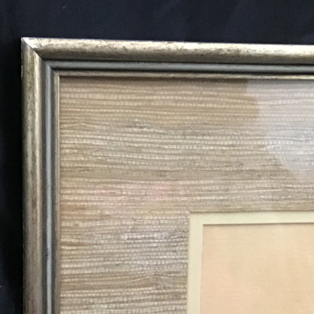 Framed Watercolor Monkey on Rice Paper - image 4 of 5