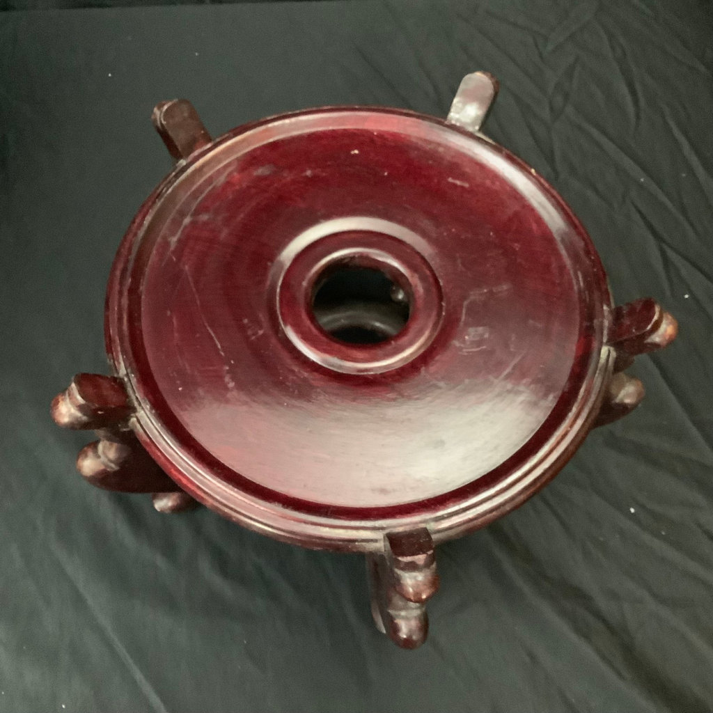 Chinese Fish Bowl w/Stand - image 8 of 8