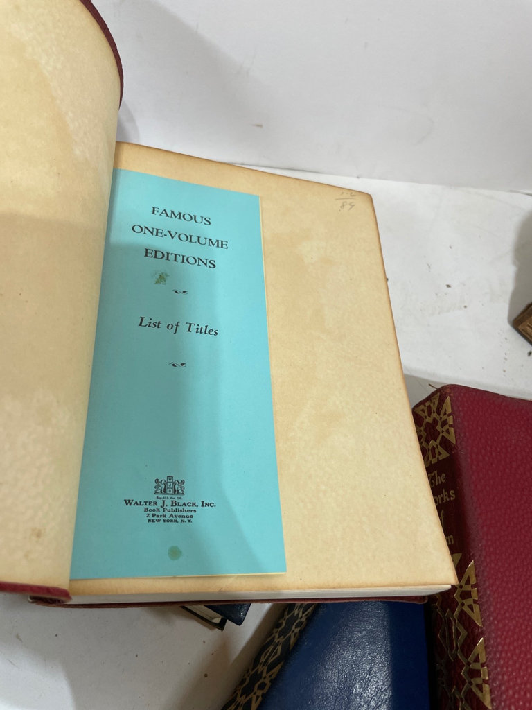 Famous One-Volume Editions, 1920s - image 4 of 22