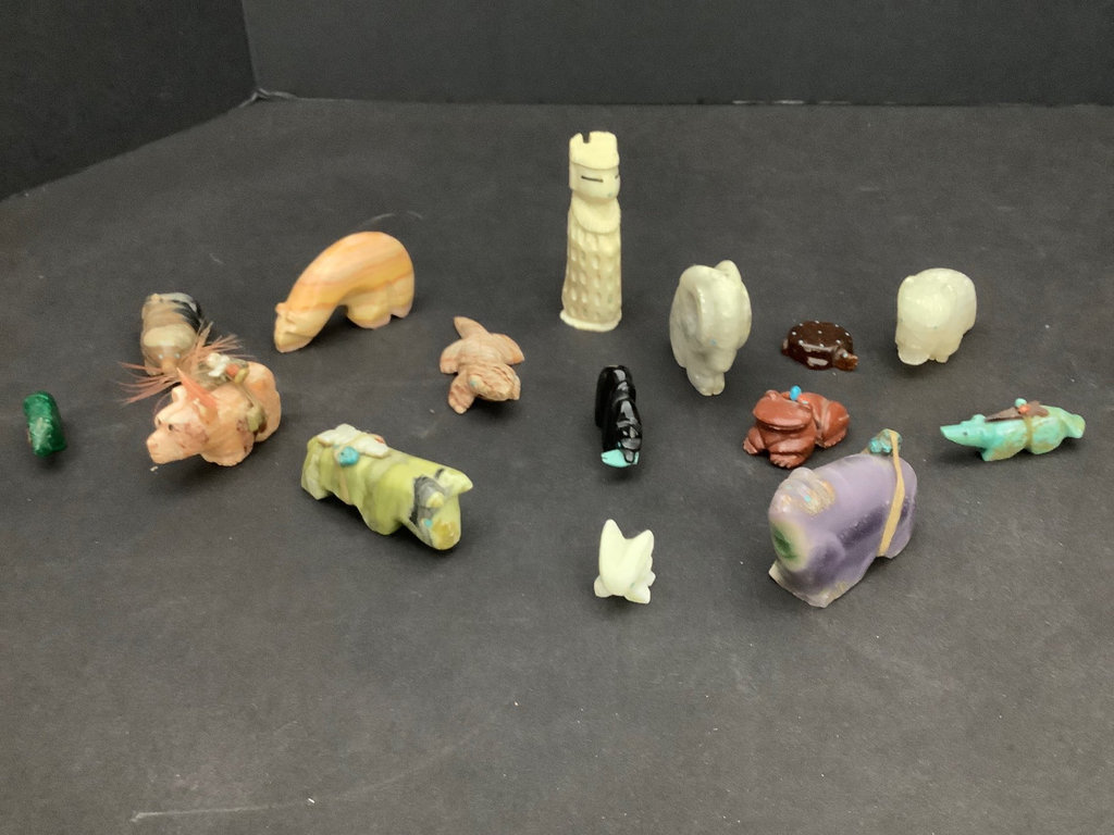 Vintage Native American Zuni Fetishes - image 1 of 15
