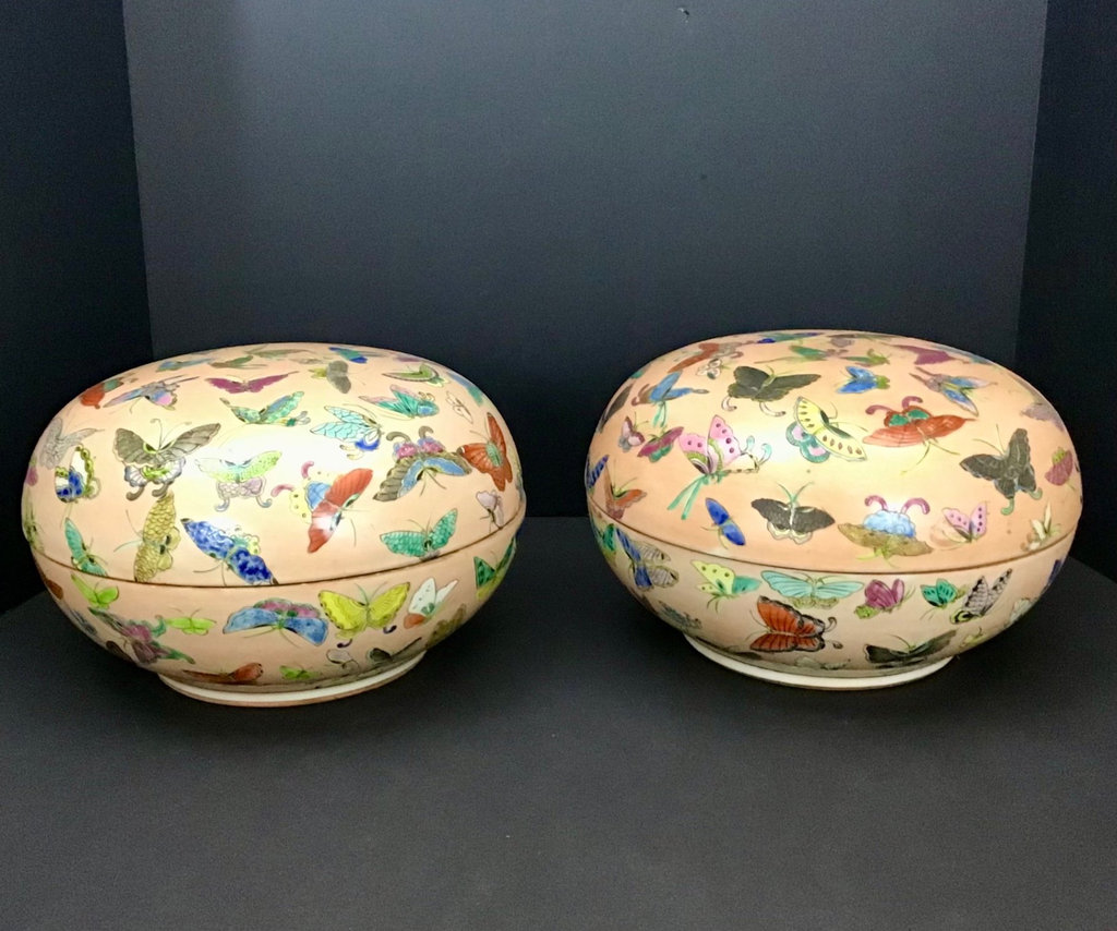Antique Chinese Porcelain Boxes  - image 1 of 8