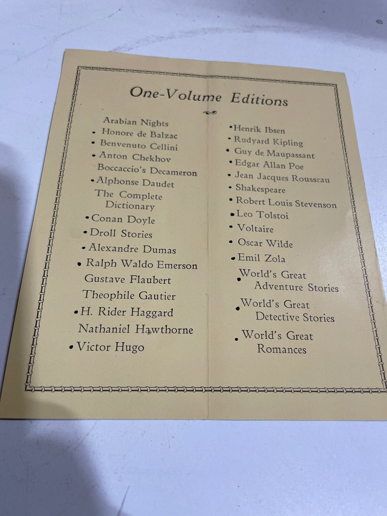 Famous One-Volume Editions, 1920s - image 17 of 22
