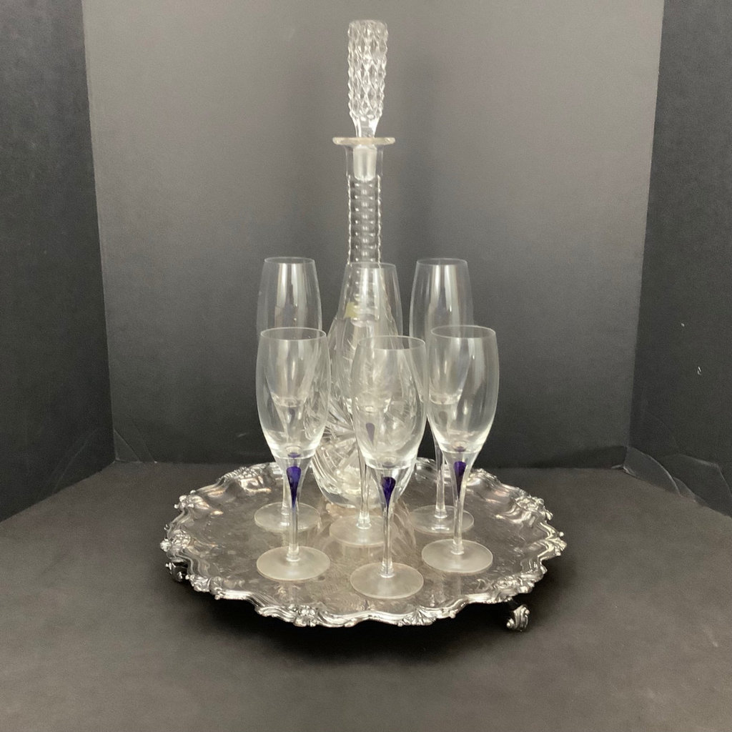 Orrefors & Beyer Crystal Barware - image 1 of 13