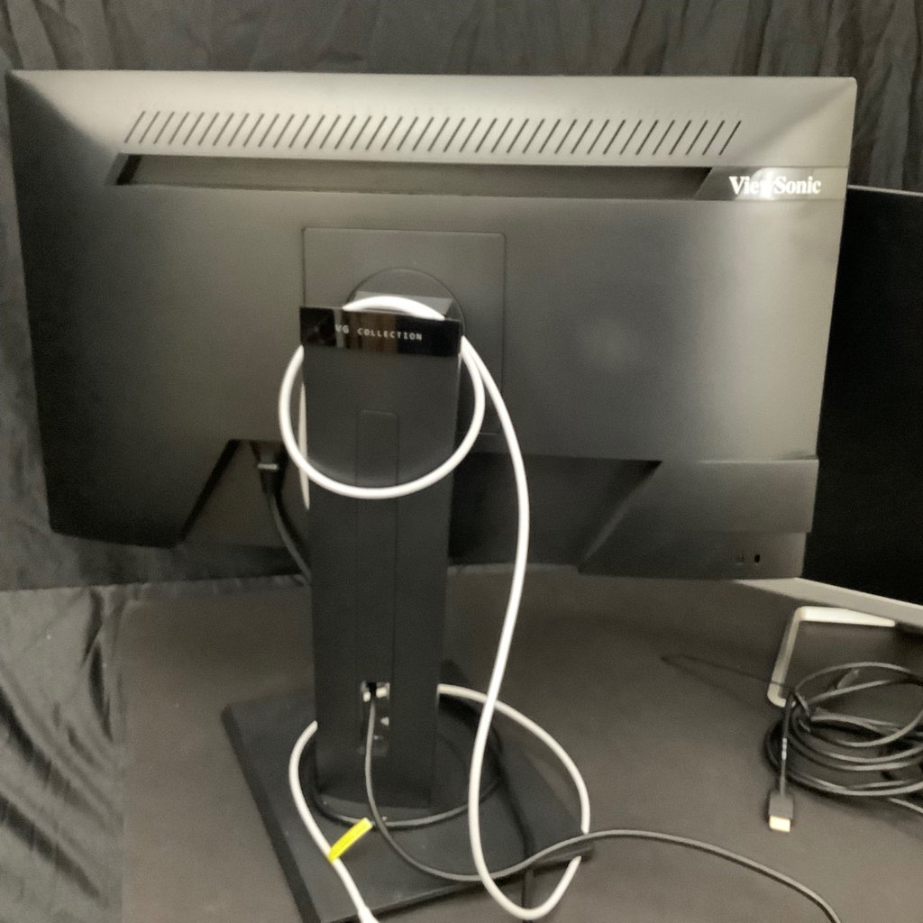 Two Computer Monitors with Cables - image 5 of 8