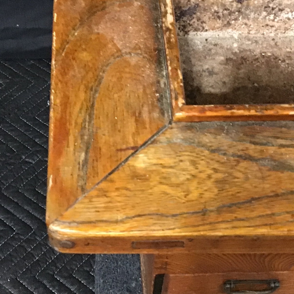 Antique Keyaki Wood Hibachi - image 10 of 13
