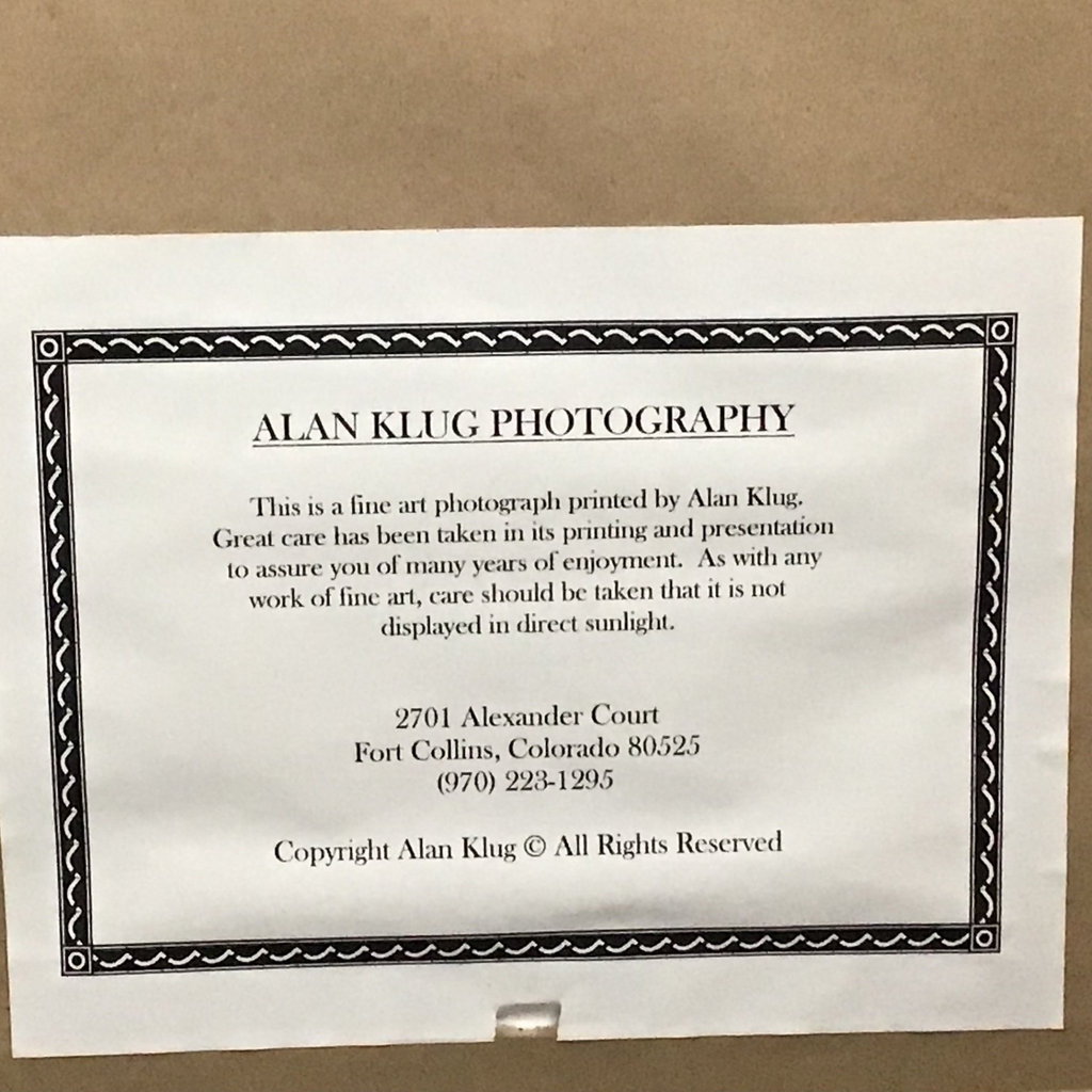 Alan Klug Framed Photograph - image 6 of 6