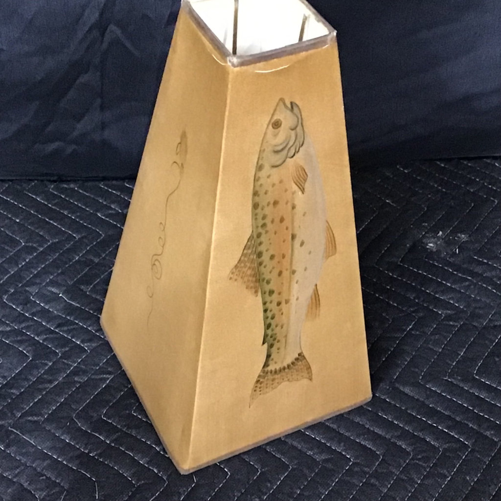 Floor Lamp w/ Fish Shade - image 8 of 12