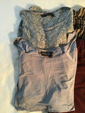 NEW woman’s lace shirt with camisole and 4 pair of new with tags pants - thumbnail 2 of 3