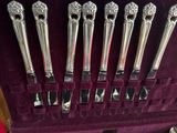 Rogers Sincerely Yours silver-plated flatware set in a velvet-lined box - thumbnail 4 of 4