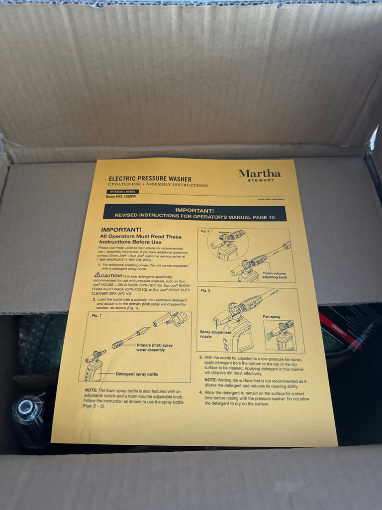 Martha Stewart Portable Electric Pressure Washer in Box - image 2 of 2