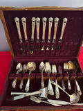 Rogers Sincerely Yours silver-plated flatware set in a velvet-lined box - thumbnail 2 of 4