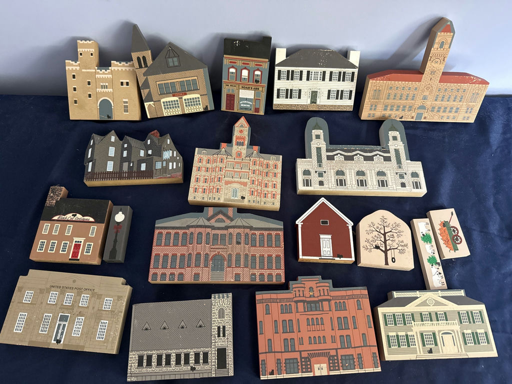 Cats Meow - Assorted Wooden Town Building Blocks - image 2 of 5