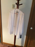 Graphic dress size 14 - white sweater 1x- cream dress & jacket xl - thumbnail 3 of 4