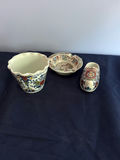 Dutch Delftware ceramic collection (cup, plate, and shoe) - thumbnail 1 of 4