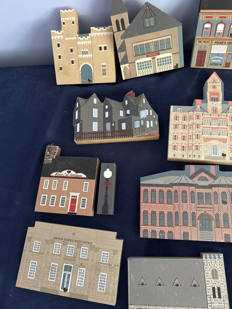 Cats Meow - Assorted Wooden Town Building Blocks - image 5 of 5