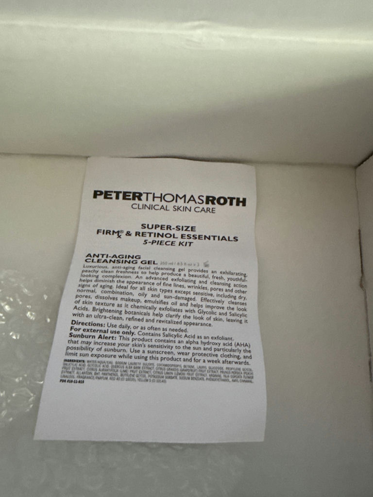 Peter Thomas Roth Super-Size Firm & Retinol Essentials 5-Piece Kit - image 3 of 3