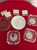 Assorted branded ashtrays and matches - thumbnail 1 of 1