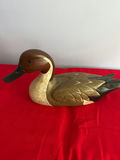 Pintail Duck Carved Wooden Decoy - thumbnail 1 of 4