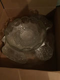 Crystal glass serving bowls and dishes - thumbnail 1 of 5