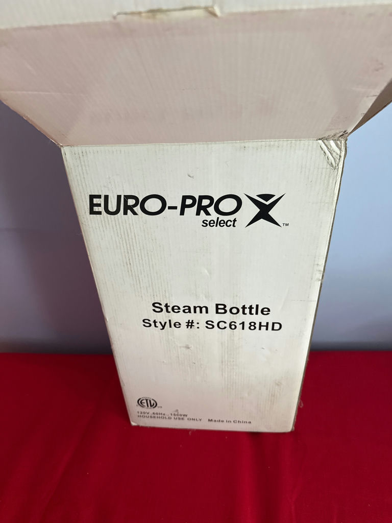 Euro-Pro Select Steam Bottle handheld steamer (SC618HD) - image 1 of 2