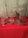 Crystal glassware set - thumbnail 1 of 3