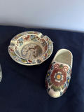 Dutch Delftware ceramic collection (cup, plate, and shoe) - thumbnail 2 of 4