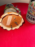 Two decorative beer steins with pewter lids - thumbnail 5 of 6