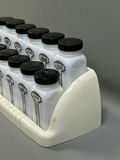 Vintage Milk Glass Spice Bottles 12 - thumbnail 7 of 7