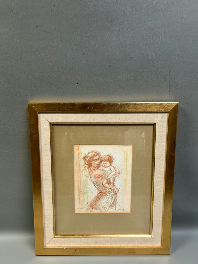 Edna Hibel "Mother & Child" Artist Proof  - image 1 of 5