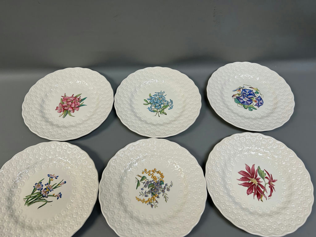 Spode "Bermuda Flowers" Luncheon Plates 12  - image 5 of 5