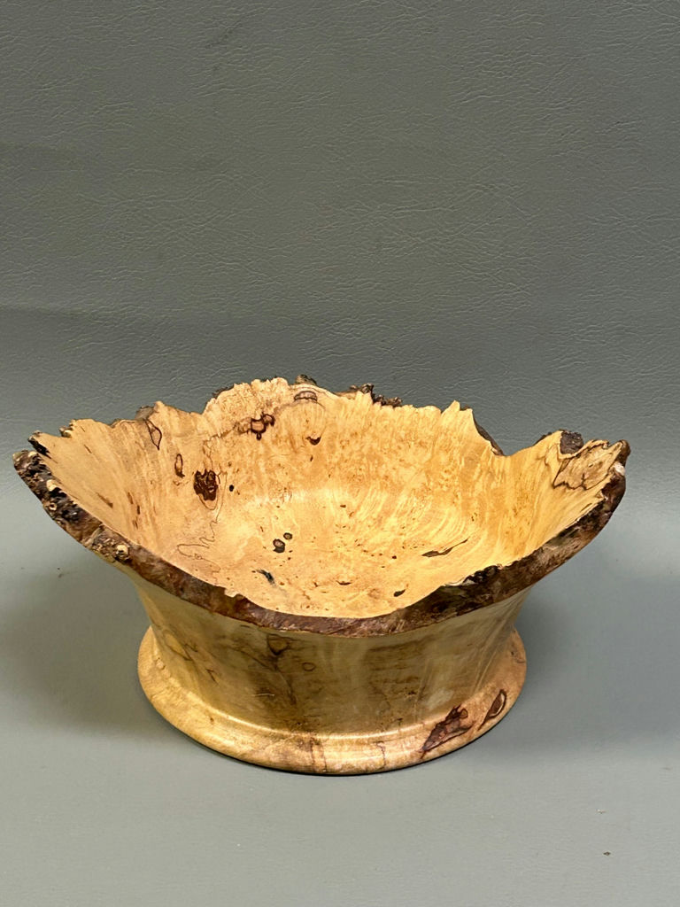 Artisan Burl Wood Bowl - image 3 of 5