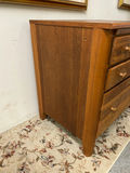 Three Drawer Oak Pull-Out Desk - thumbnail 4 of 7