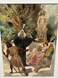 J. Steeple Davis "Magic Flute" Lithograph  - thumbnail 2 of 5