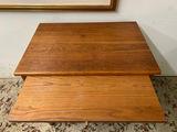 Three Drawer Oak Pull-Out Desk - thumbnail 2 of 7