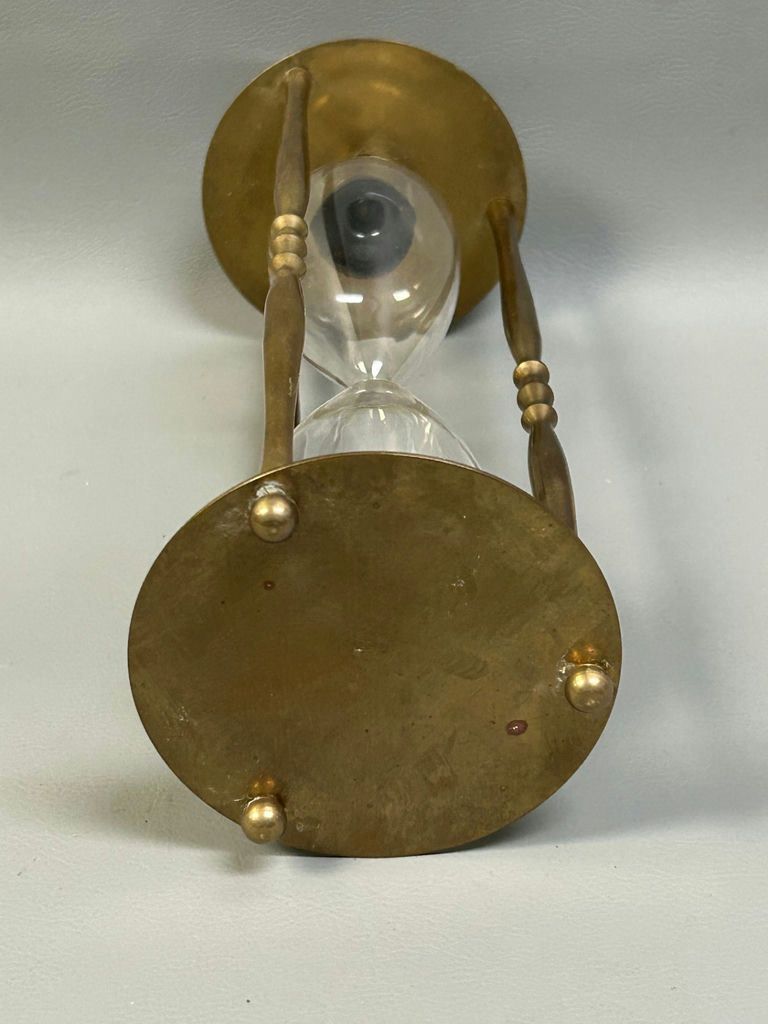Vintage Brass Hourglass Sand Timer  - image 5 of 5