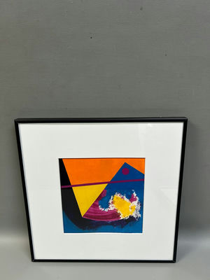 Abstract Acrylic Painting - Image 1 of 4