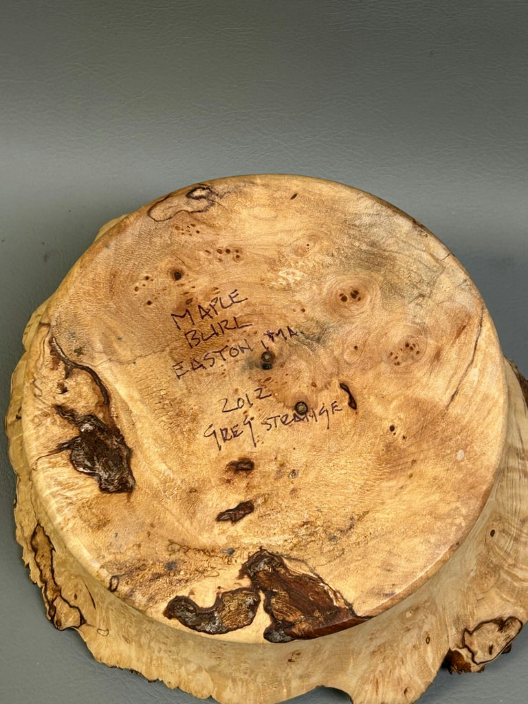 Artisan Burl Wood Bowl - image 2 of 5