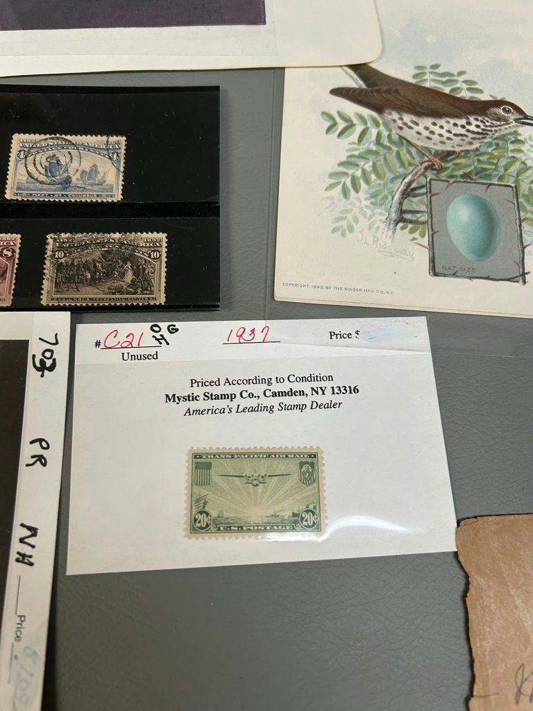 Posted & Canceled Stamp Collection 19th-20th Century  - image 7 of 12