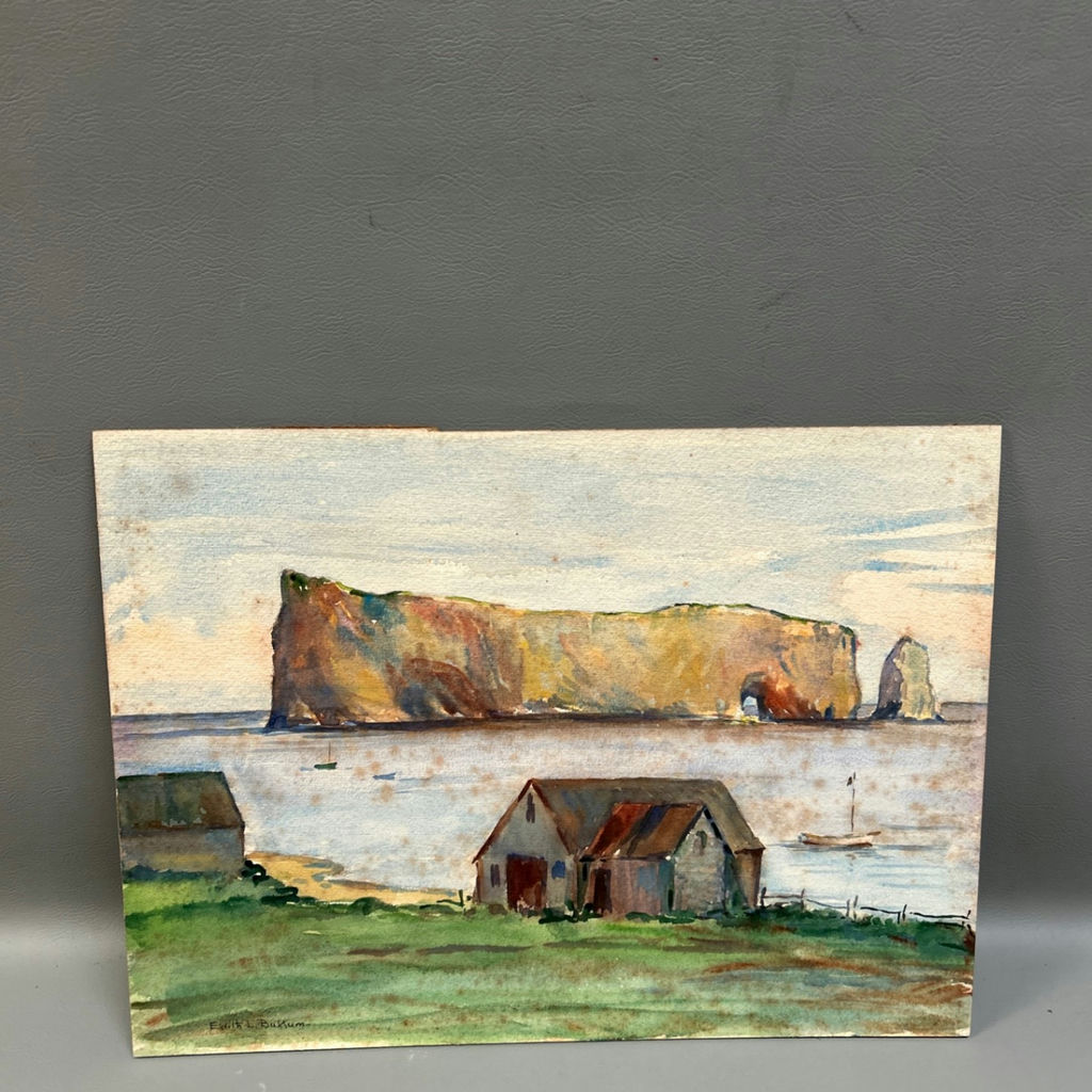 Edith Buffum Watercolor Painting - image 1 of 4