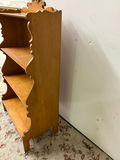 Birdseye Maple Scroll Bookcase   - thumbnail 5 of 6