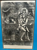 Fred Nagler 1891-1983 Pencil Signed Linocut  - thumbnail 2 of 4