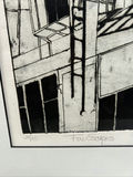 Sadra Hall Signed and Numbered Linocut - thumbnail 4 of 5