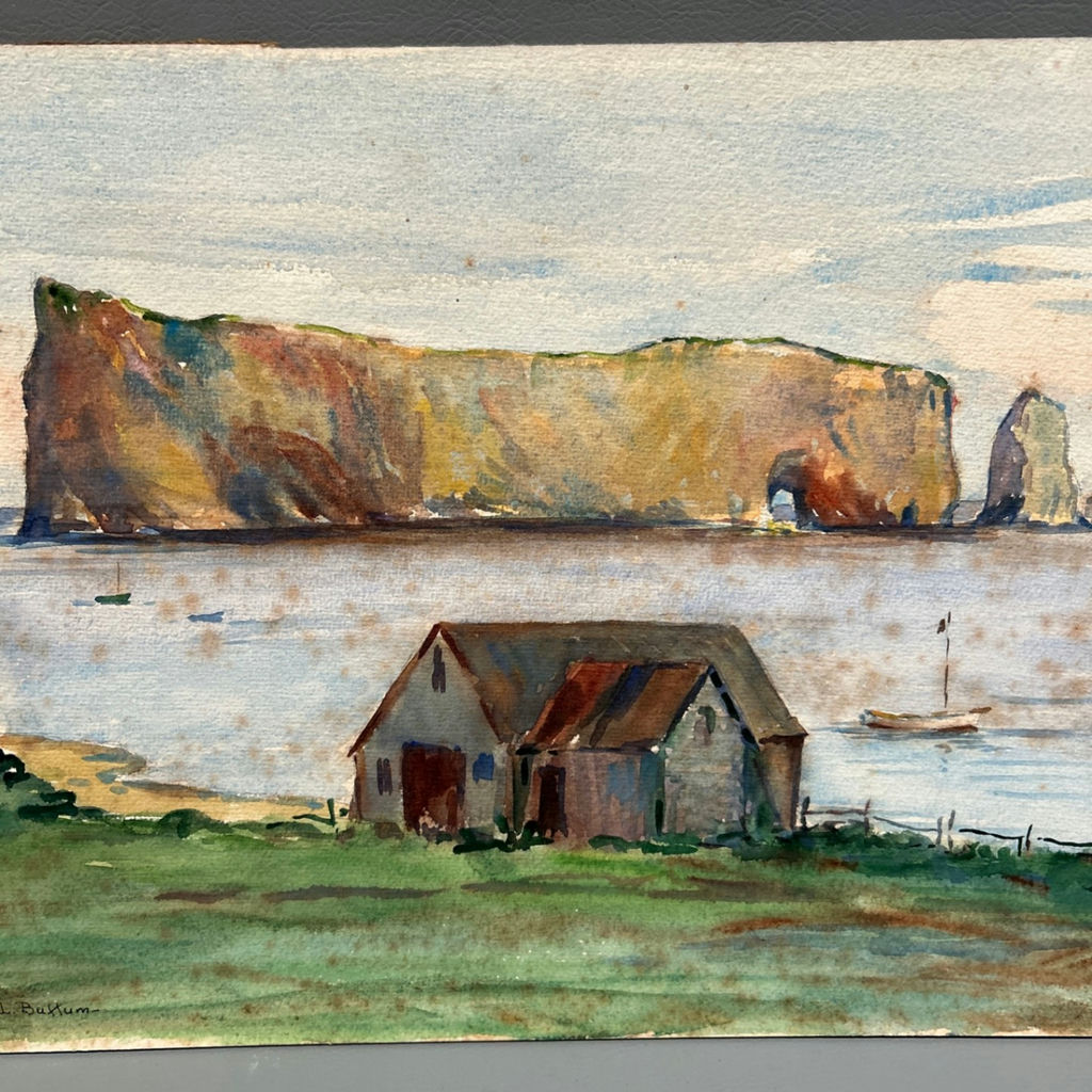 Edith Buffum Watercolor Painting - image 3 of 4