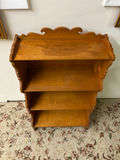 Birdseye Maple Scroll Bookcase   - thumbnail 2 of 6