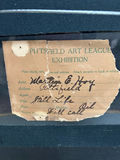 Martin E. Hoy Abstract Oil Painting Distress - thumbnail 4 of 5